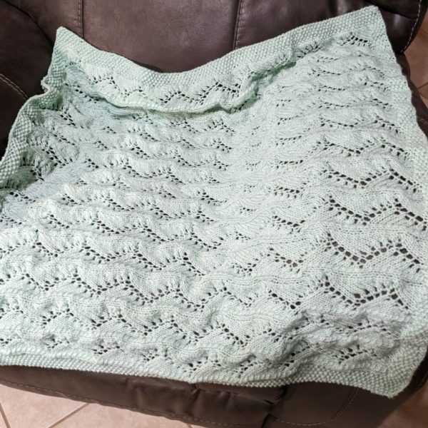 Hand Knit Baby Blankets